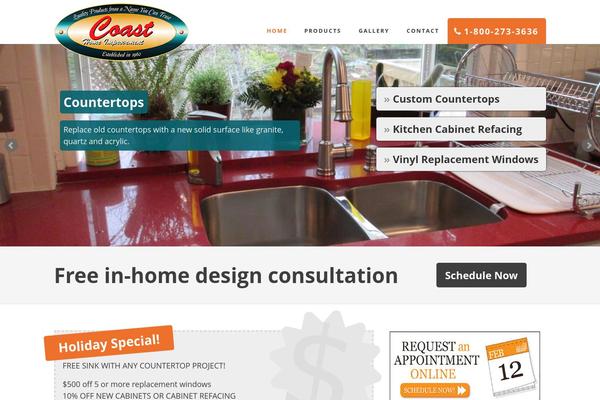 coasthomeimprovement.com site used Coasthome