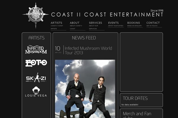 coastiicoastent.com site used Coast-ii-coast