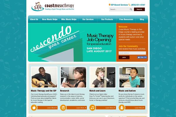 coastmusictherapy.com site used Coastmusictherapy