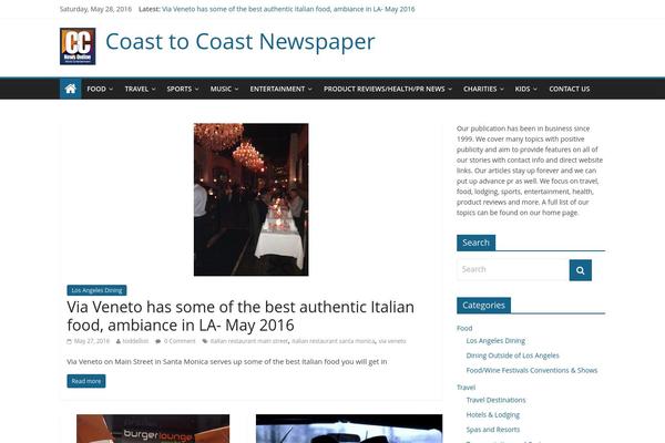 ColorMag theme site design template sample