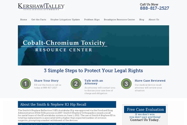 cobalt-chromium-toxicity.com site used Cobalttoxicity