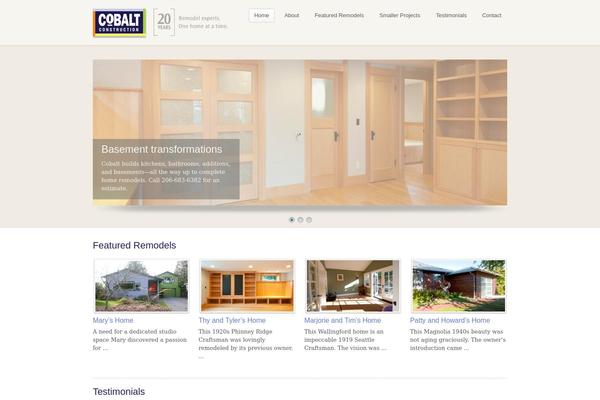 Simplicity theme site design template sample
