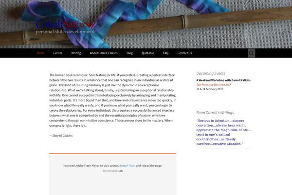 Twenty Thirteen theme site design template sample