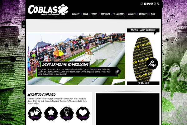 coblas-skimboard.com site used Coblas
