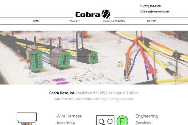 cobrahose.com site used Cobra-hose