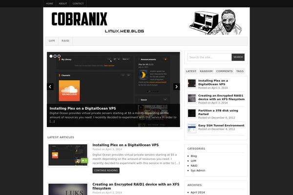 cobranix.com site used Project Ar2