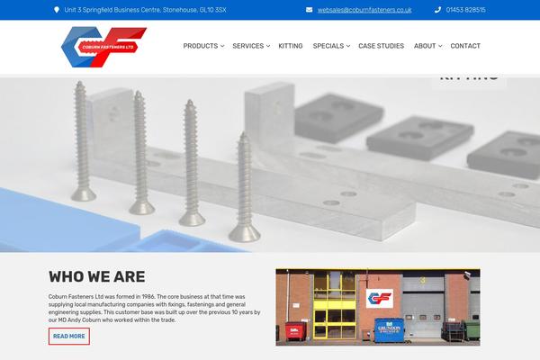 coburnfasteners.co.uk site used Tangymedia
