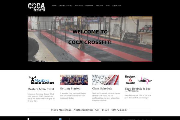 cocacrossfit.com site used Targetpro