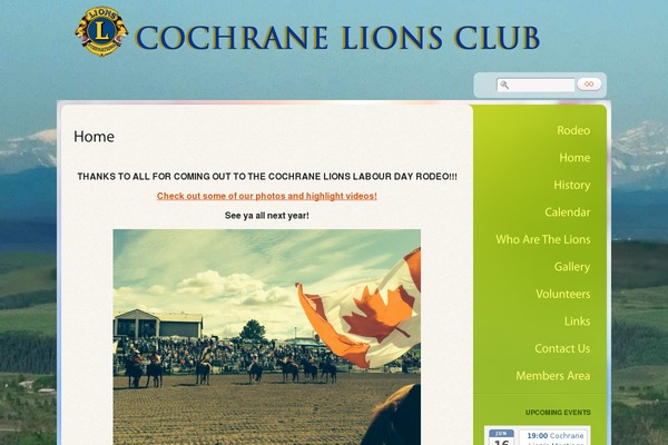 cochranelionsclub.ca site used Theme1088