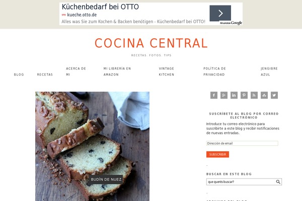 cocinacentral.net site used Travel-magazine