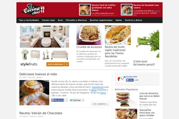 cocinachic.net site used Executive-theme-r