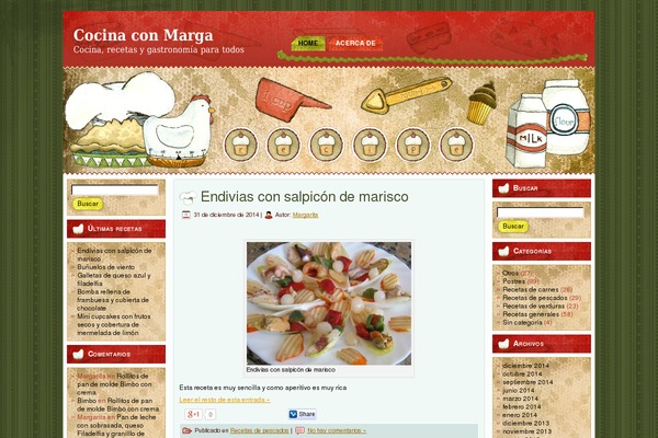 cocinaconmarga.com site used Recipes-magazine