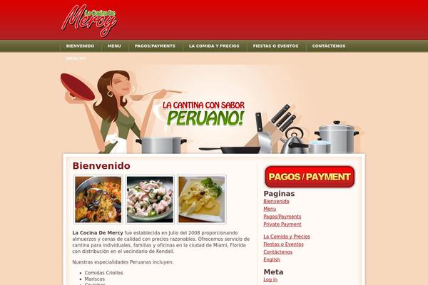 cocinademercy.com site used Cocina