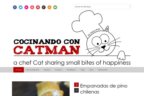 cocinandoconcatman.com site used Cook-traveler