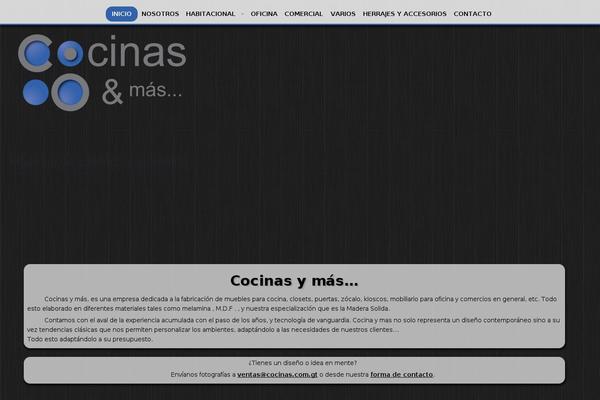 cocinas.com.gt site used Websgttheme-child