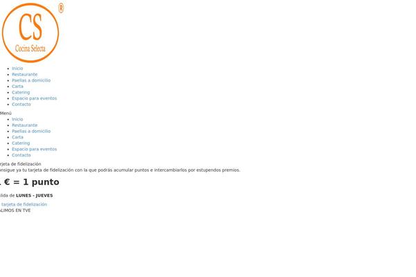 cocinaselecta.es site used Wp_nuvocss