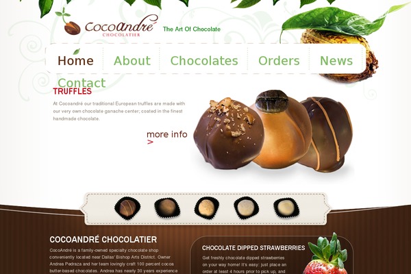 cocoandre.com site used Cocoandre