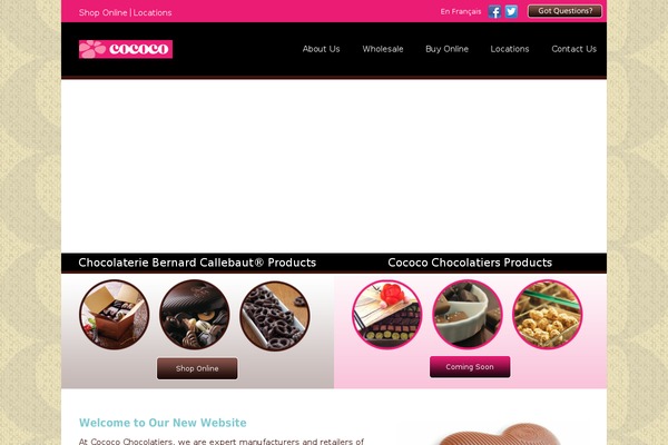 cococochocolatiers.com site used Cococo