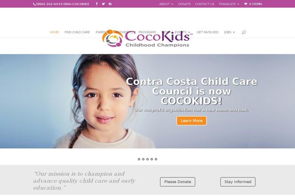 cocokids.org site used Chameleon-child-theme