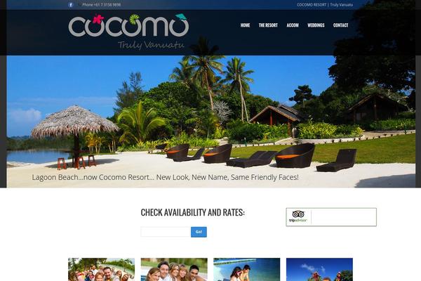 cocomoresort.com site used Tour Package v.2.1