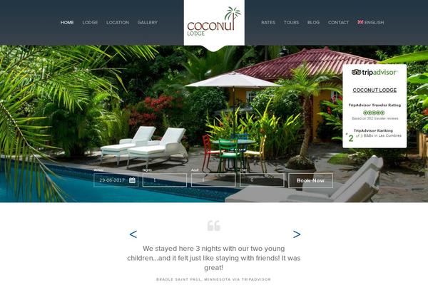 coconutlodge.com site used Coconutlodge
