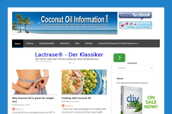 coconutoilinformation.com site used Gopress
