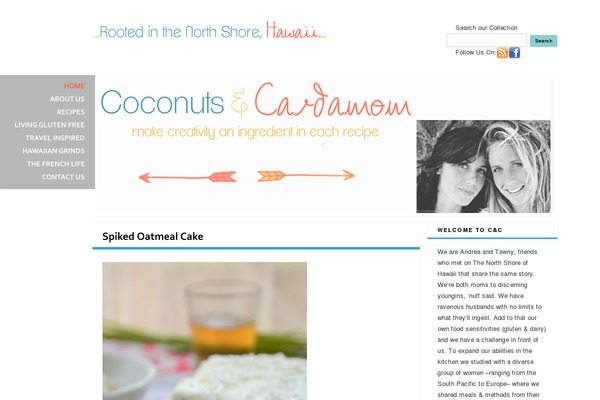 coconutsandcardamom.com site used The Blog