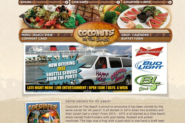 coconutsonthebeach.com site used Cnuts