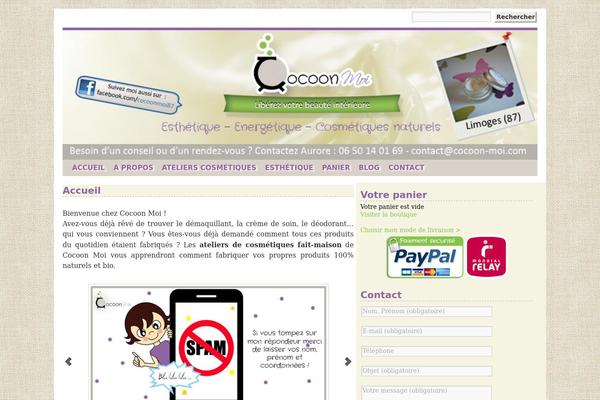 cocoon-moi.com site used Twentytenchild