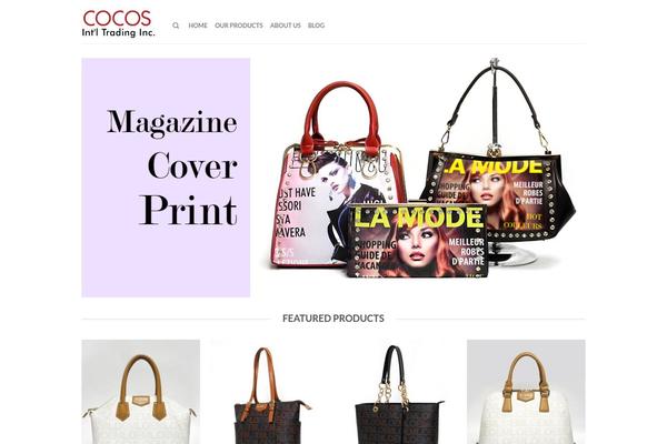 Flatsome theme site design template sample