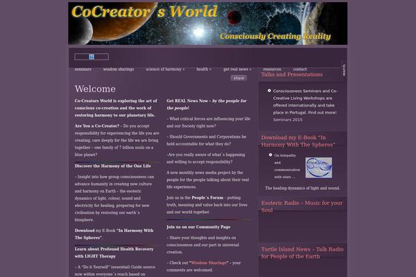 Cion theme site design template sample