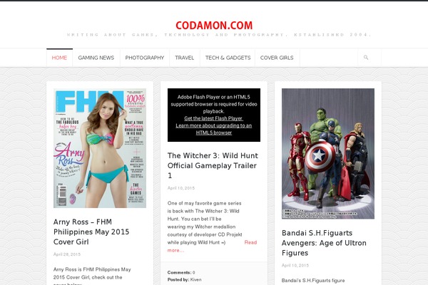 codamon.com site used Gridme