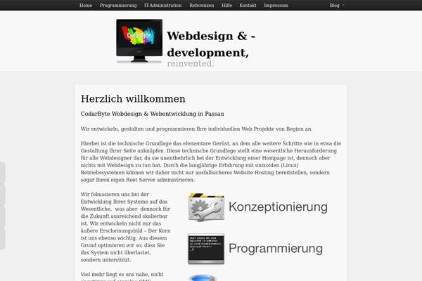 codarbyte.de site used Codarbyte