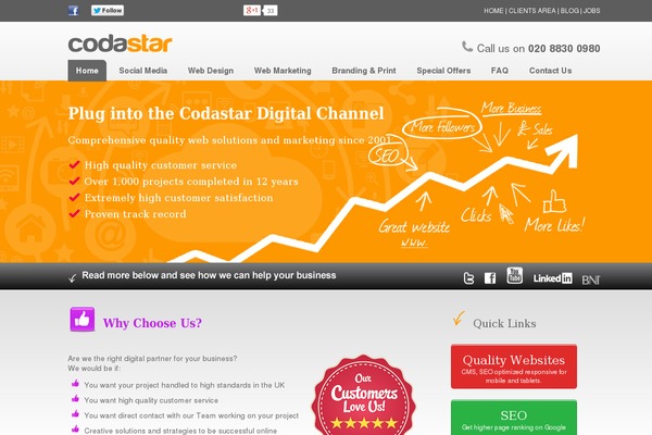 codastar.com site used Codastar