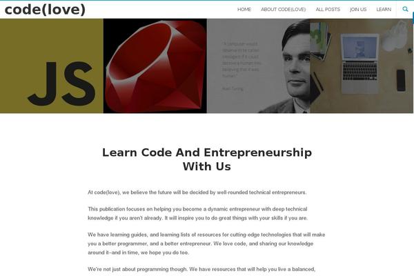 code-love.com site used Longform