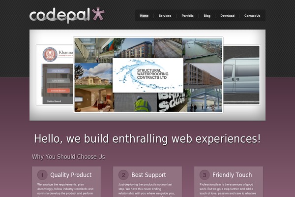 codpeal-new theme websites examples