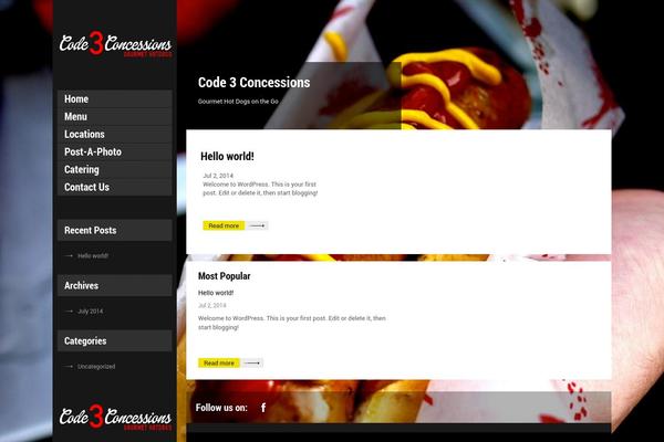code3concessions.com site used Woop