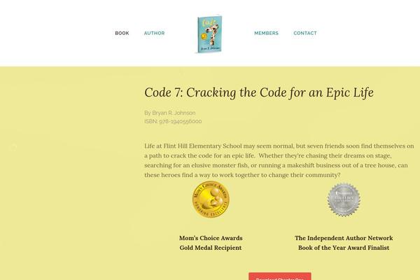 code7book.com site used The-core-parent