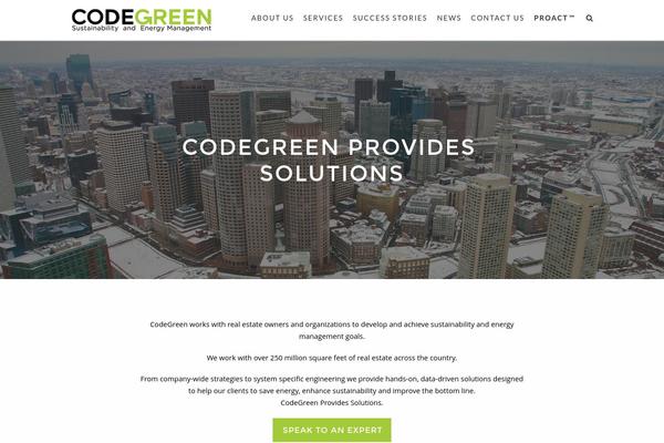 codegreensolutions.com site used Theme1142