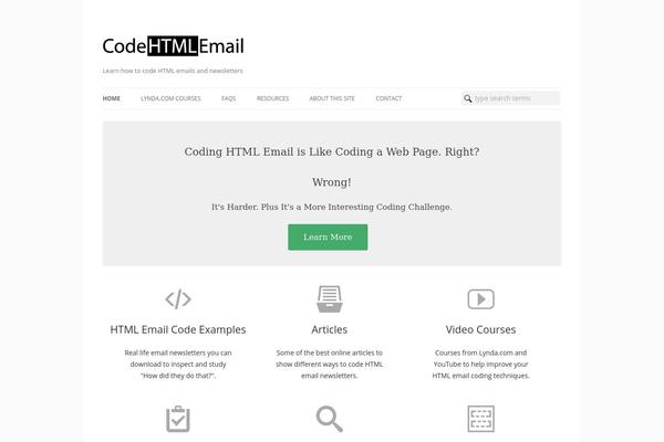 codehtmlemail.com site used Che