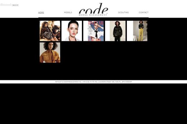 Code theme site design template sample