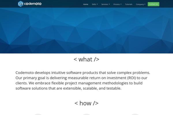 Cloudhost theme site design template sample