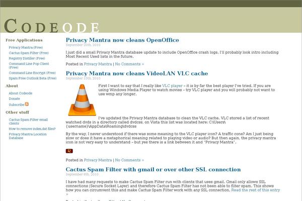 codeode.com site used Codeode