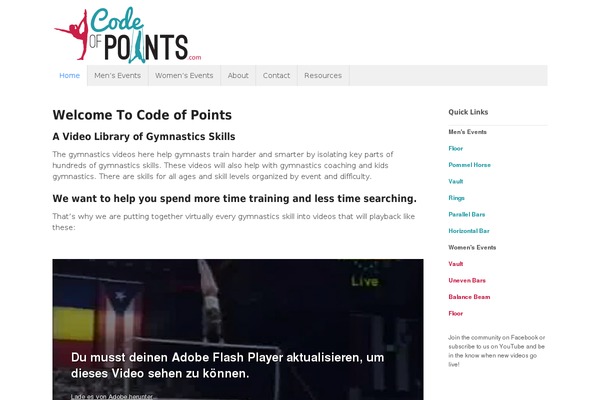 Canvas theme site design template sample