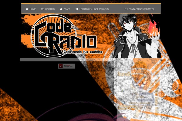 coderadio.net site used Fresco