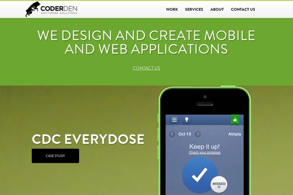 coderden.com site used Coderdenwp