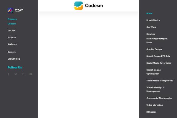 codesm.marketing site used Codesm_v2