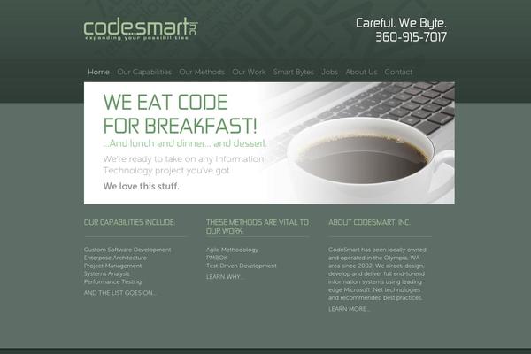 codesmartinc.com site used Codesmart-v2