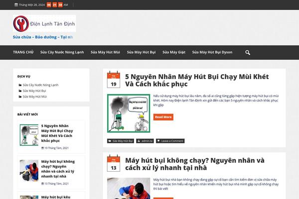 live-news theme websites examples