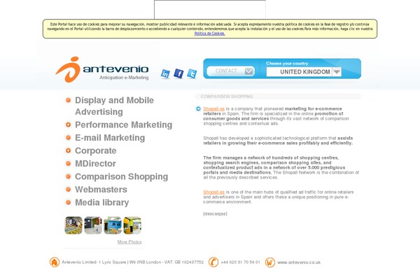 Impreza theme site design template sample